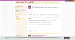 Desktop Screenshot of fogyascsokival.blog.hu