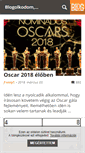Mobile Screenshot of blogolkodom.blog.hu