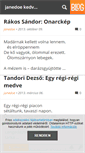 Mobile Screenshot of janedoe.blog.hu