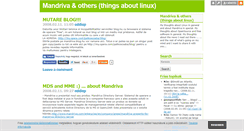 Desktop Screenshot of mandriva.blog.hu