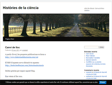 Tablet Screenshot of historiesdelaciencia.blog.cat