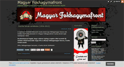 Desktop Screenshot of fokhagymafront.blog.hu