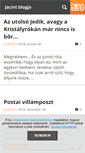 Mobile Screenshot of jacint.blog.hu
