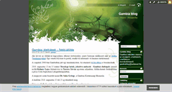 Desktop Screenshot of gambia.blog.hu