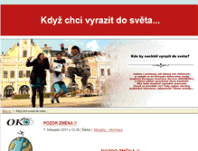 Tablet Screenshot of okovolunteer.blog.cz