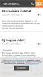 Mobile Screenshot of halflifeop3.blog.hu