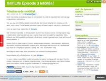 Tablet Screenshot of halflifeop3.blog.hu