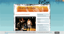 Desktop Screenshot of horvathgabi.blog.hu