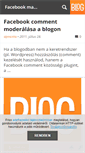 Mobile Screenshot of facebookmagyarul.blog.hu
