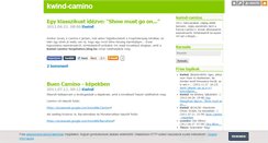 Desktop Screenshot of kwind-camino.blog.hu