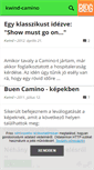 Mobile Screenshot of kwind-camino.blog.hu