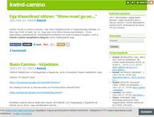 Tablet Screenshot of kwind-camino.blog.hu