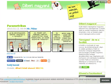 Tablet Screenshot of hundilbert.blog.hu
