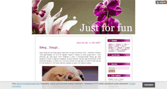 Desktop Screenshot of justff.blog.hu