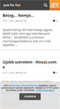 Mobile Screenshot of justff.blog.hu