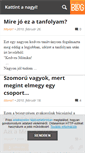 Mobile Screenshot of kattintanagyi.blog.hu