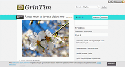 Desktop Screenshot of grintim.blog.hu