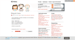 Desktop Screenshot of eu-fobia.blog.hu