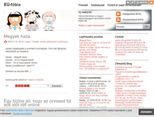 Tablet Screenshot of eu-fobia.blog.hu
