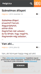 Mobile Screenshot of eclair94-helgi.blog.hu