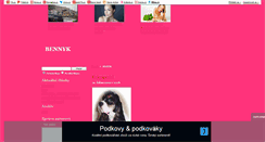 Desktop Screenshot of bennyk.blog.cz