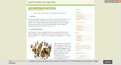 Desktop Screenshot of czelder.blog.hu