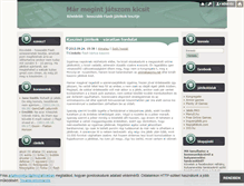 Tablet Screenshot of megintjatszom.blog.hu