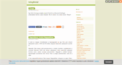 Desktop Screenshot of izingantal.blog.hu