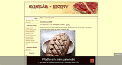 Desktop Screenshot of marmeladarecepty.blog.cz