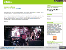 Tablet Screenshot of offos.blog.hu