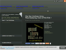 Tablet Screenshot of gta-kodok.blog.hu