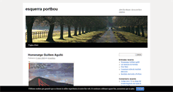 Desktop Screenshot of esquerra-portbou.blog.cat