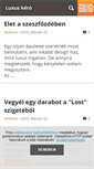 Mobile Screenshot of luxuskero.blog.hu