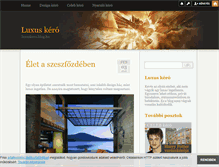Tablet Screenshot of luxuskero.blog.hu