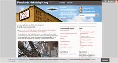 Desktop Screenshot of panel.blog.hu