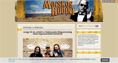 Desktop Screenshot of mocskoshudini.blog.hu