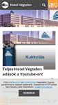 Mobile Screenshot of hotelvegtelen.blog.hu