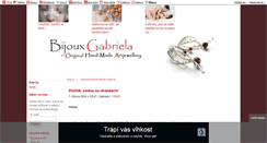 Desktop Screenshot of bijoux-gabriela.blog.cz