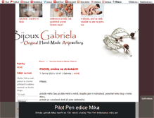 Tablet Screenshot of bijoux-gabriela.blog.cz