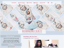 Tablet Screenshot of nickiminajdaily.blog.cz