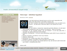 Tablet Screenshot of kartonjatek.blog.hu