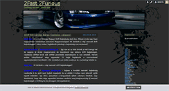 Desktop Screenshot of 2fast2furious.blog.hu