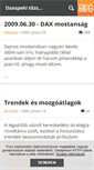 Mobile Screenshot of daxspeki.blog.hu