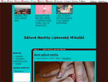 Tablet Screenshot of nailsdesignlm.blog.cz