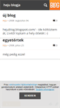 Mobile Screenshot of heju.blog.hu