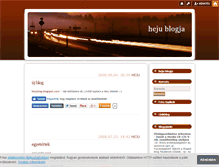 Tablet Screenshot of heju.blog.hu