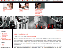 Tablet Screenshot of crossfit.blog.cz