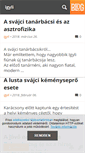 Mobile Screenshot of igyli.blog.hu