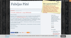 Desktop Screenshot of fahejaspate.blog.hu