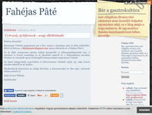 Tablet Screenshot of fahejaspate.blog.hu